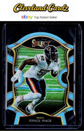 2020 Panini Select #8 Khalil Mack Light Blue Prizm Die Cut
