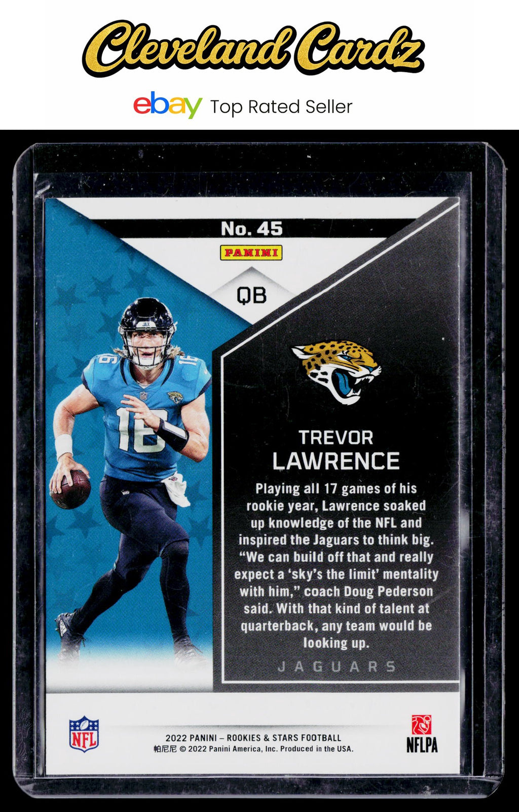 2022 Panini Rookies & Stars #45 Trevor Lawrence