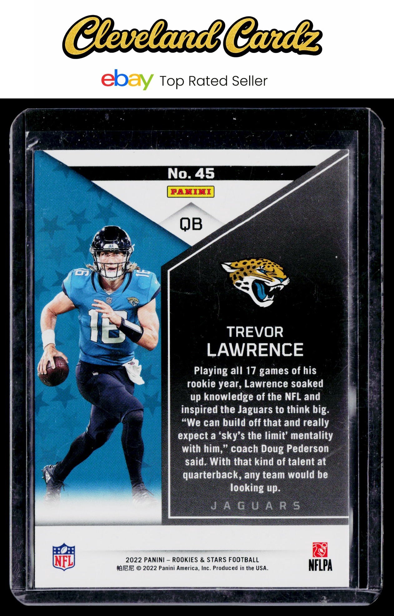 2022 Panini Rookies & Stars #45 Trevor Lawrence