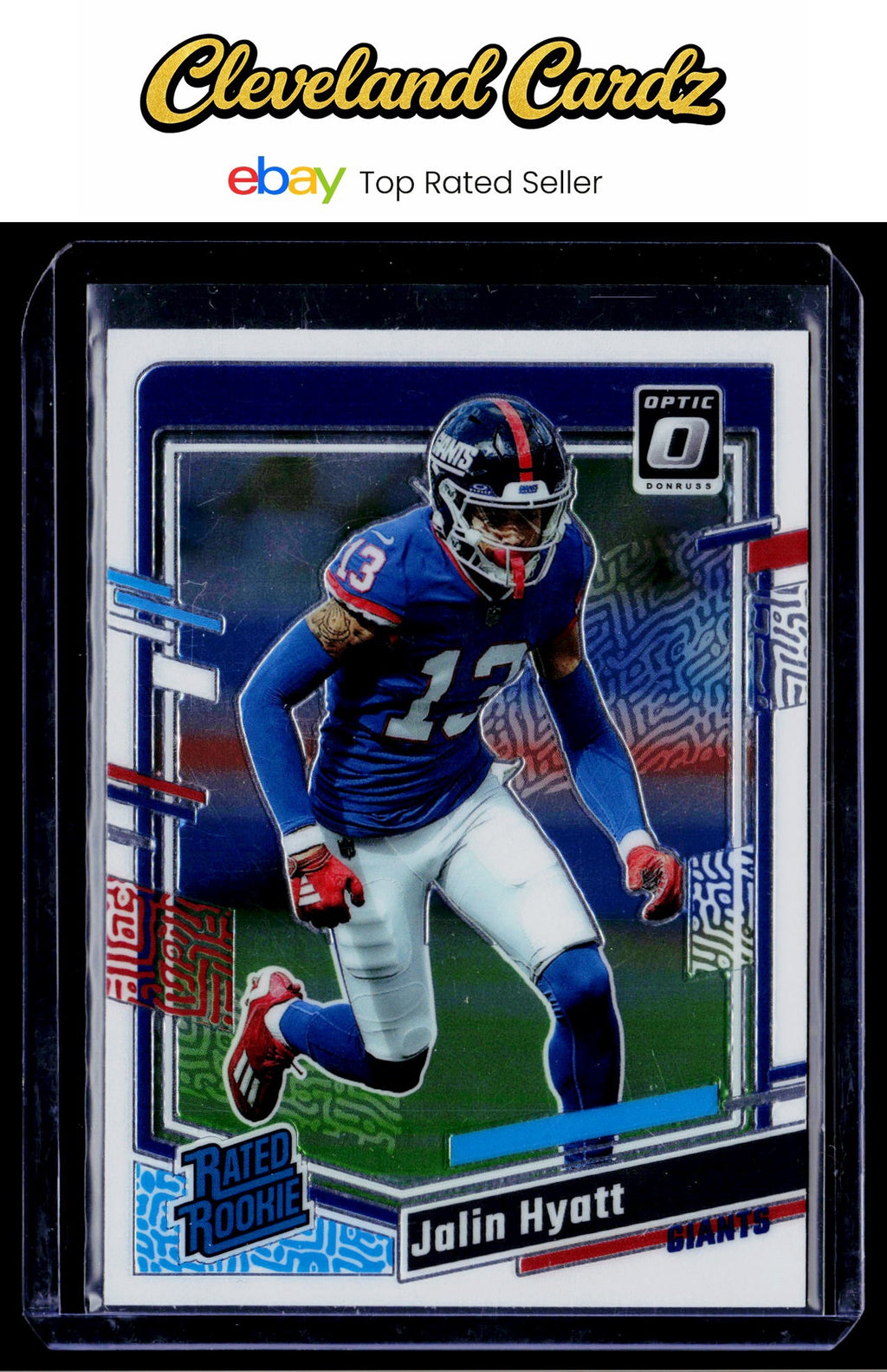 2023 Donruss Optic #279 Jalin Hyatt Rated Rookie