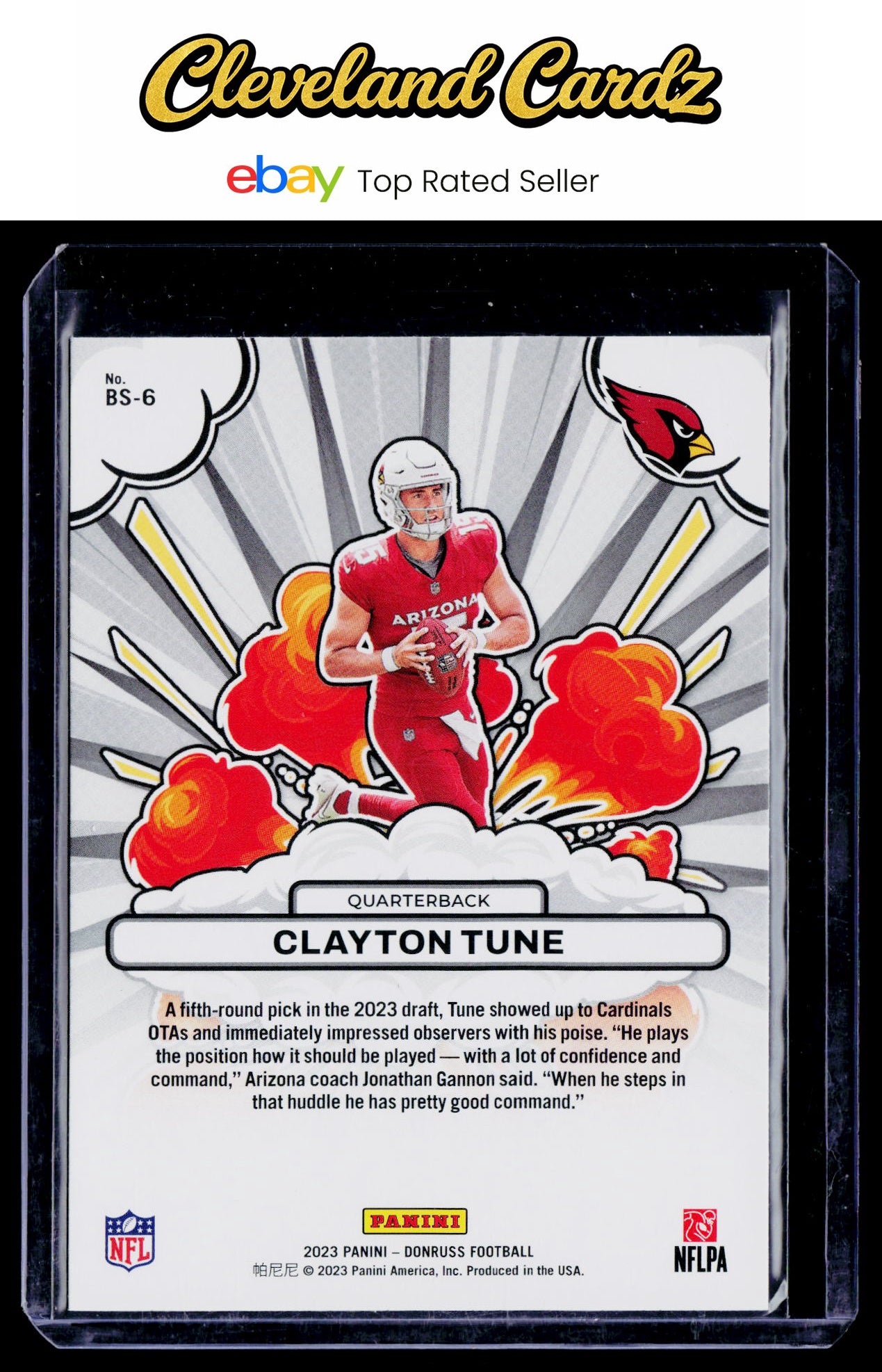 2023 Donruss #BS-6 Clayton Tune Bomb Squad