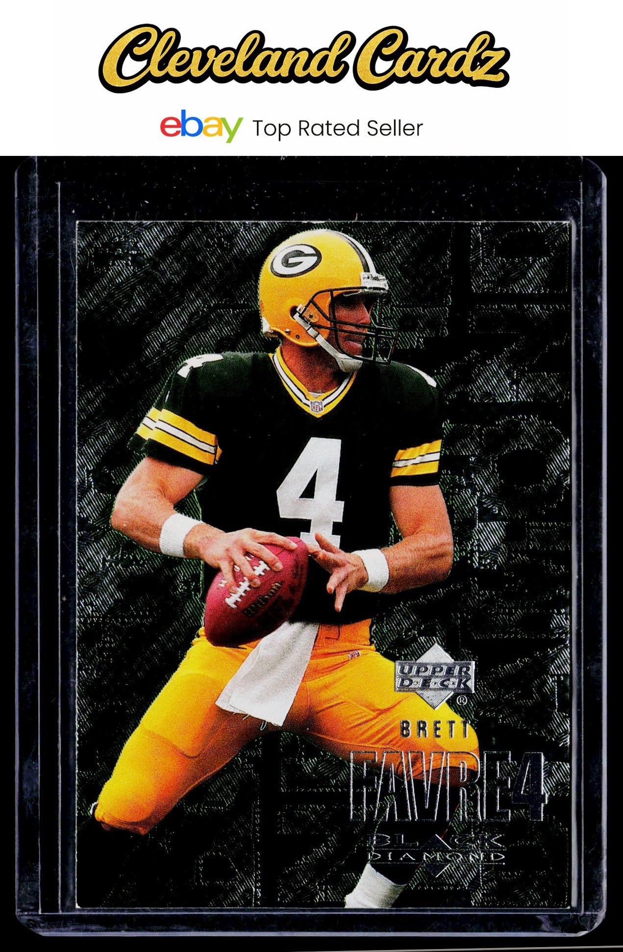 2000 Upper Deck Black Diamond #43 Brett Favre