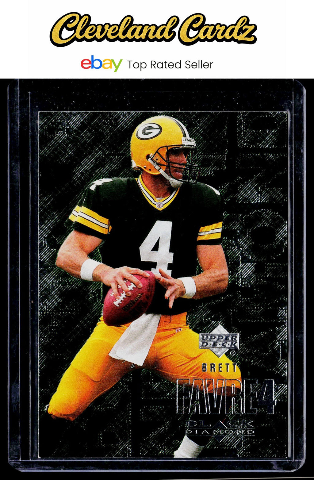 2000 Upper Deck Black Diamond #43 Brett Favre
