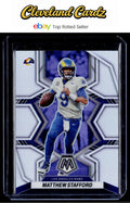 2022 Panini Mosaic #108 Matthew Stafford Silver Prizm