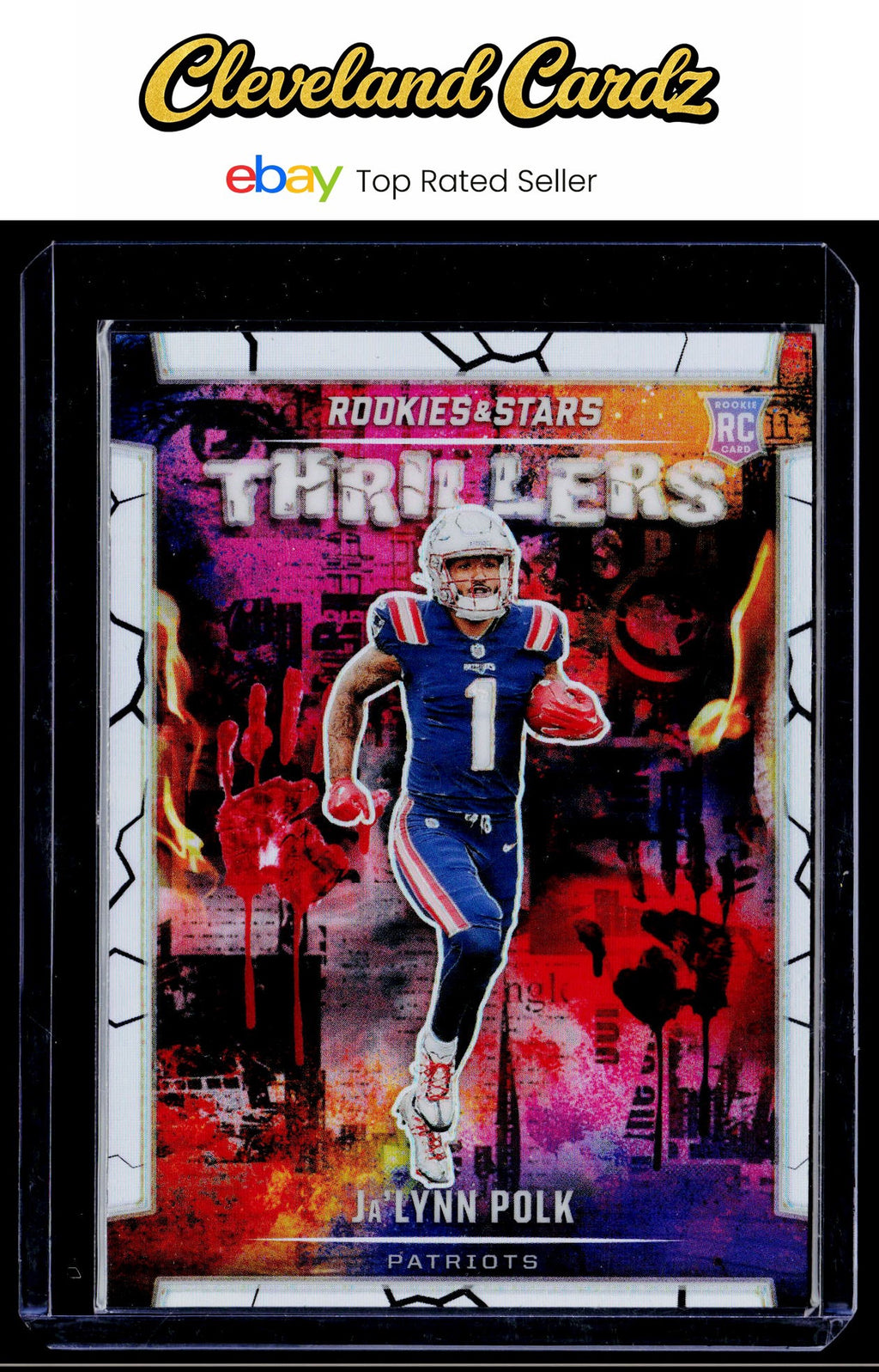 2024 Panini Rookies & Stars #T-JPK Ja'Lynn Polk Thrillers Silver Prizm RC