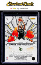 2023-24 Donruss #15 Giannis Antetokounmpo Bomb Squad