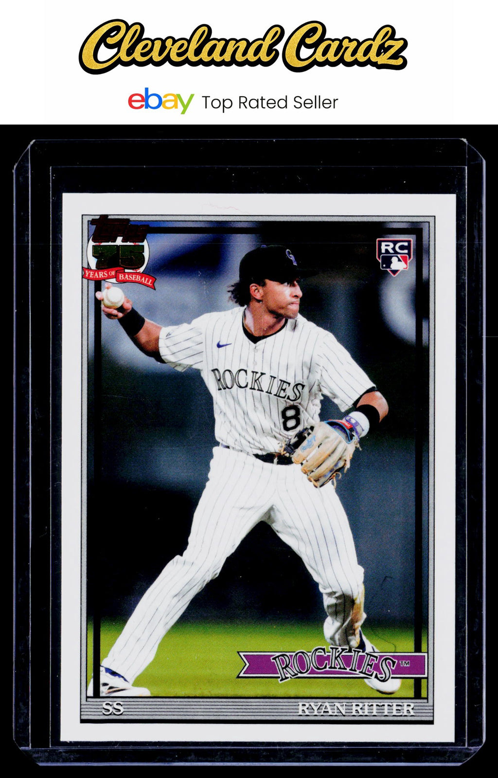 2026 Topps #T91-26 Ryan Ritter 1991 Topps Baseball 35th Anniversary (Series One)