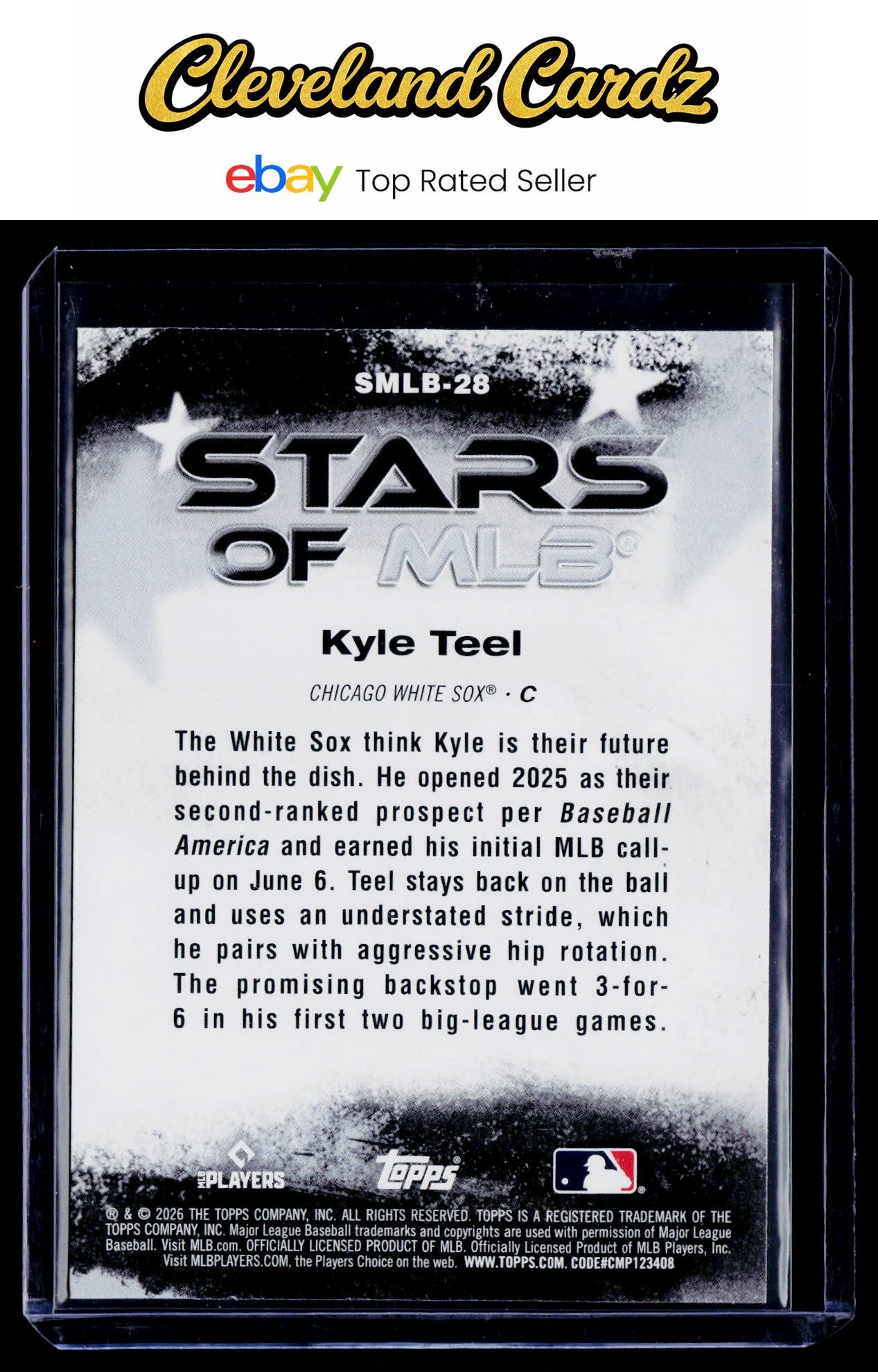 2026 Topps #SMLB-28 Kyle Teel Stars of MLB