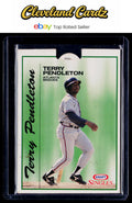 1993 Kraft Singles Superstars #26 Terry Pendleton *READ*