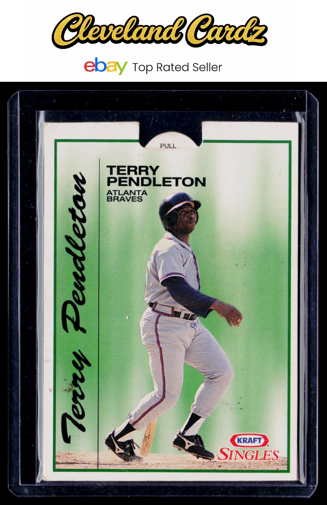 1993 Kraft Singles Superstars #26 Terry Pendleton *READ*