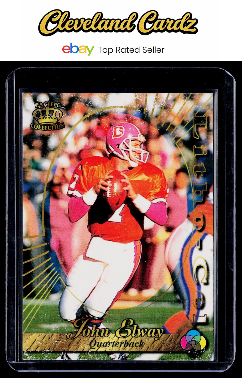 1996 Pacific Litho-Cel #Litho-30 John Elway
