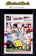 2017 Donruss #191 Wade Boggs : "Chicken Man" (.368 BA 1985)