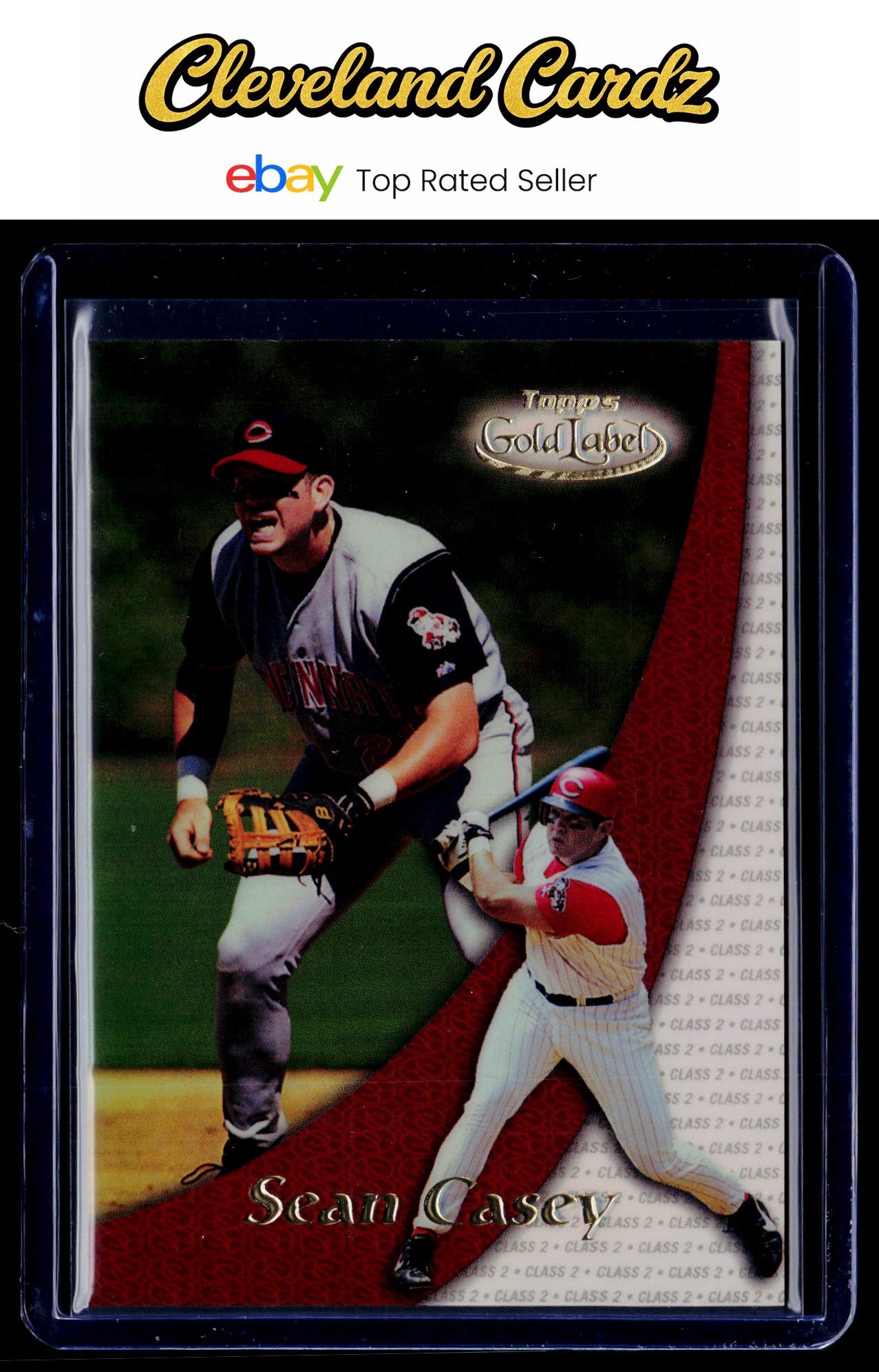 2000 Topps Gold Label #58 Sean Casey Class 2