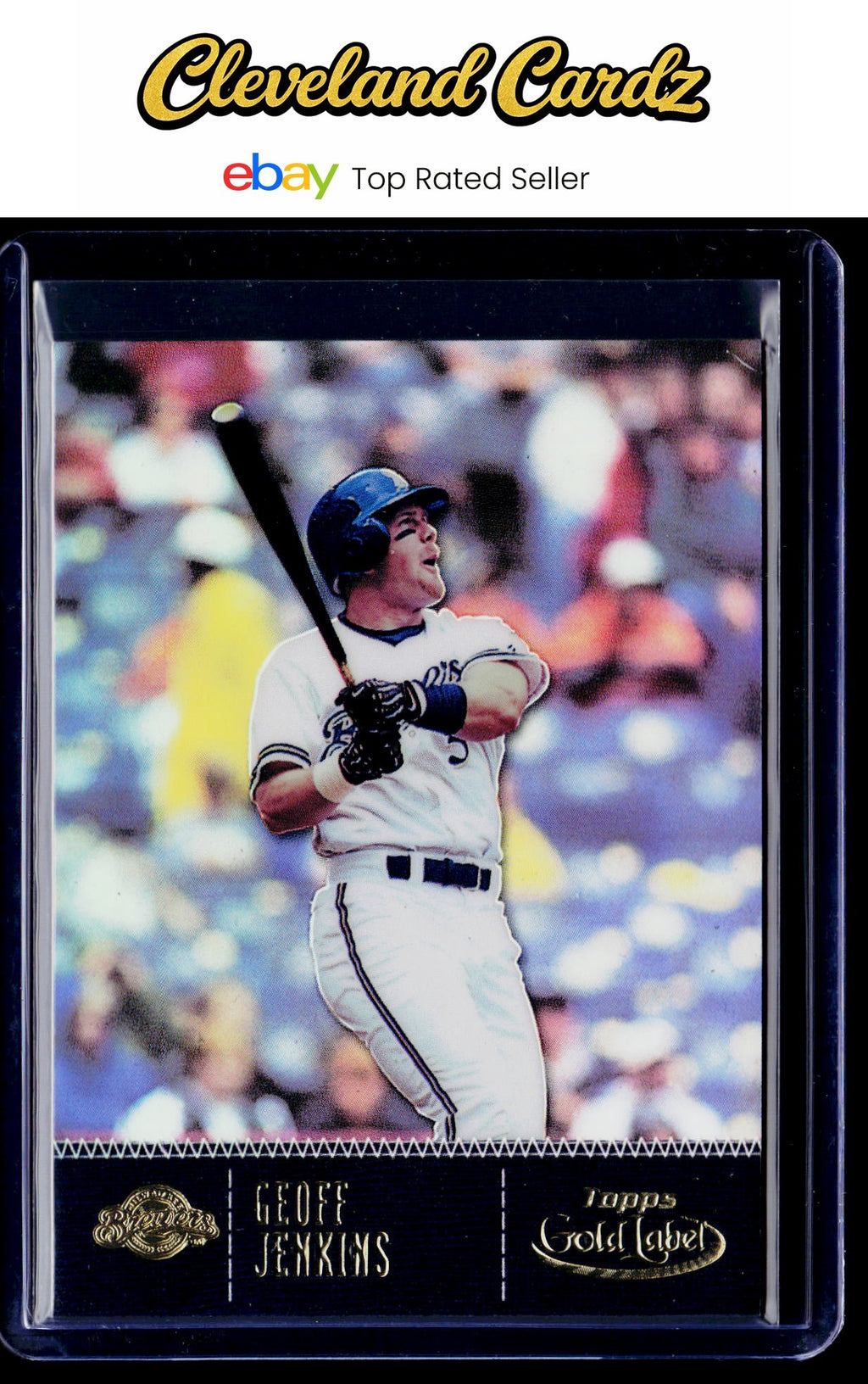 2001 Topps Gold Label #37 Geoff Jenkins