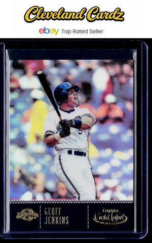 2001 Topps Gold Label #37 Geoff Jenkins
