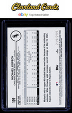 2024 Topps #109 Michael Kopech Red Crackle Foil #/199