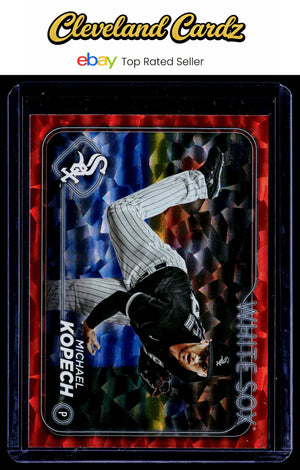 2024 Topps #109 Michael Kopech Red Crackle Foil #/199