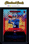 2025 Panini Rookies & Stars #30 Jaxson Dart Airborne Red Plaid RC