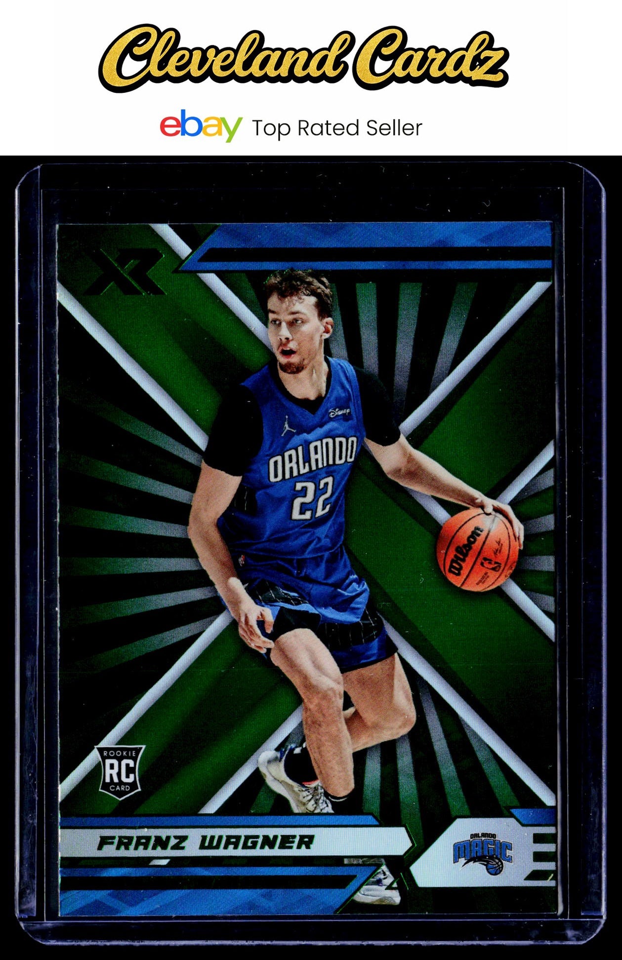 2021-22 Panini Chronicles #384 Franz Wagner Green RC