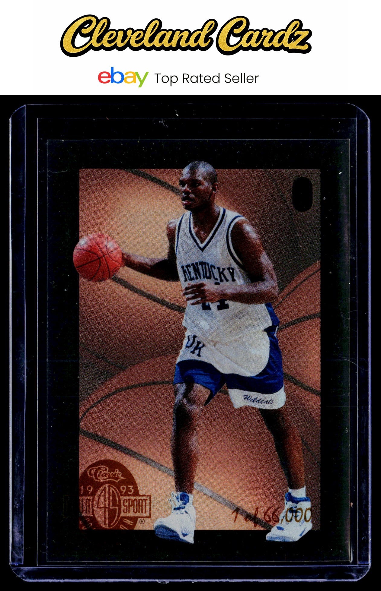 1993 Classic Four Sport #O Jamal Mashburn Acetates