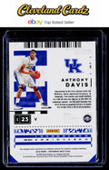 2020 Panini Contenders Draft Picks #7 Anthony Davis Game Ticket Green Explosion