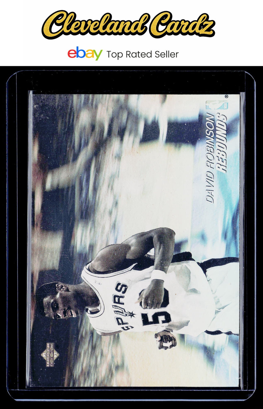1991-92 Upper Deck #AW6 David Robinson Award Winner Holograms