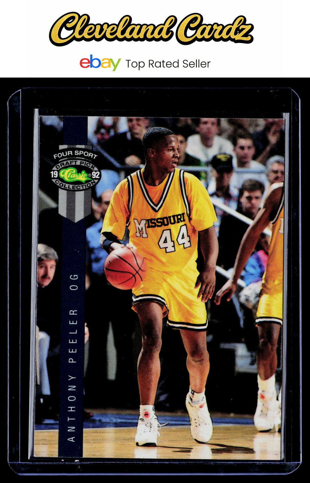 1992 Classic Four Sport #12 Anthony Peeler