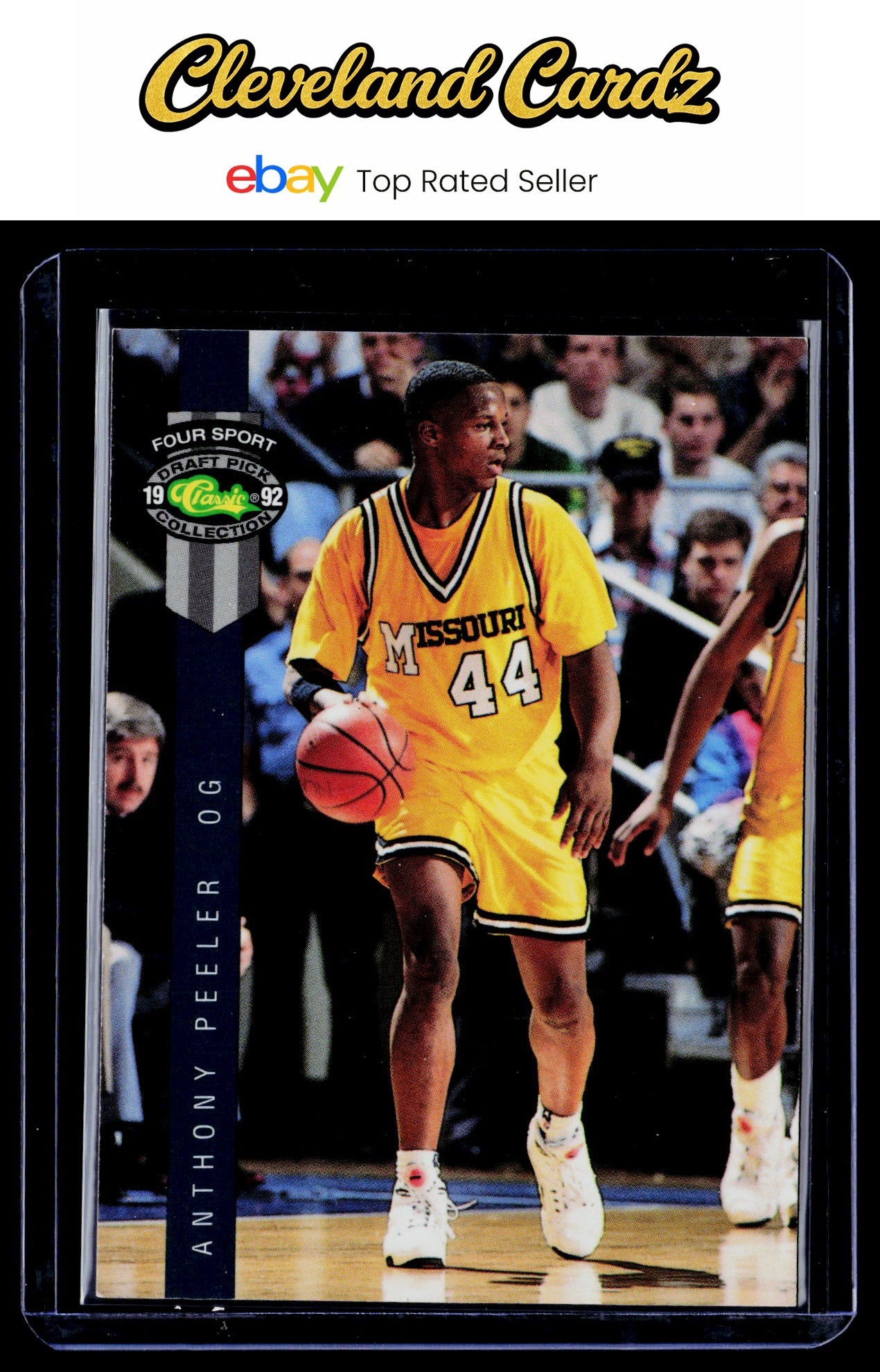 1992 Classic Four Sport #12 Anthony Peeler