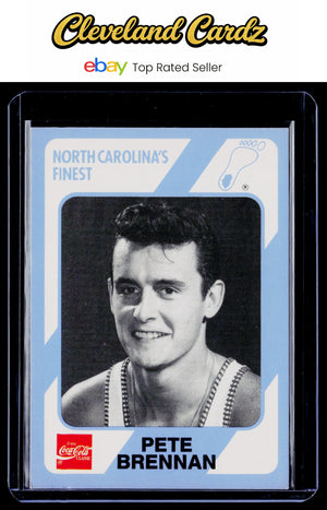 1989 Collegiate Collection North Carolina's Finest #78a Pete Brennan