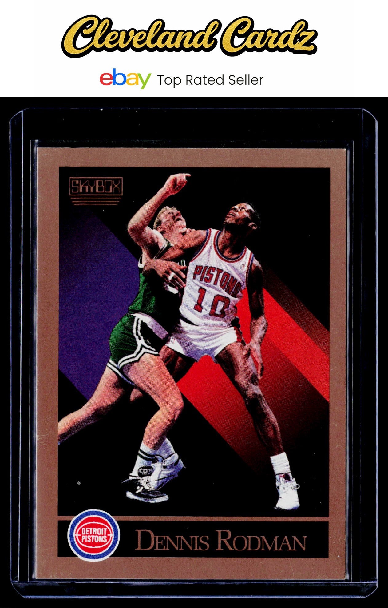 1990-91 SkyBox #91 Dennis Rodman
