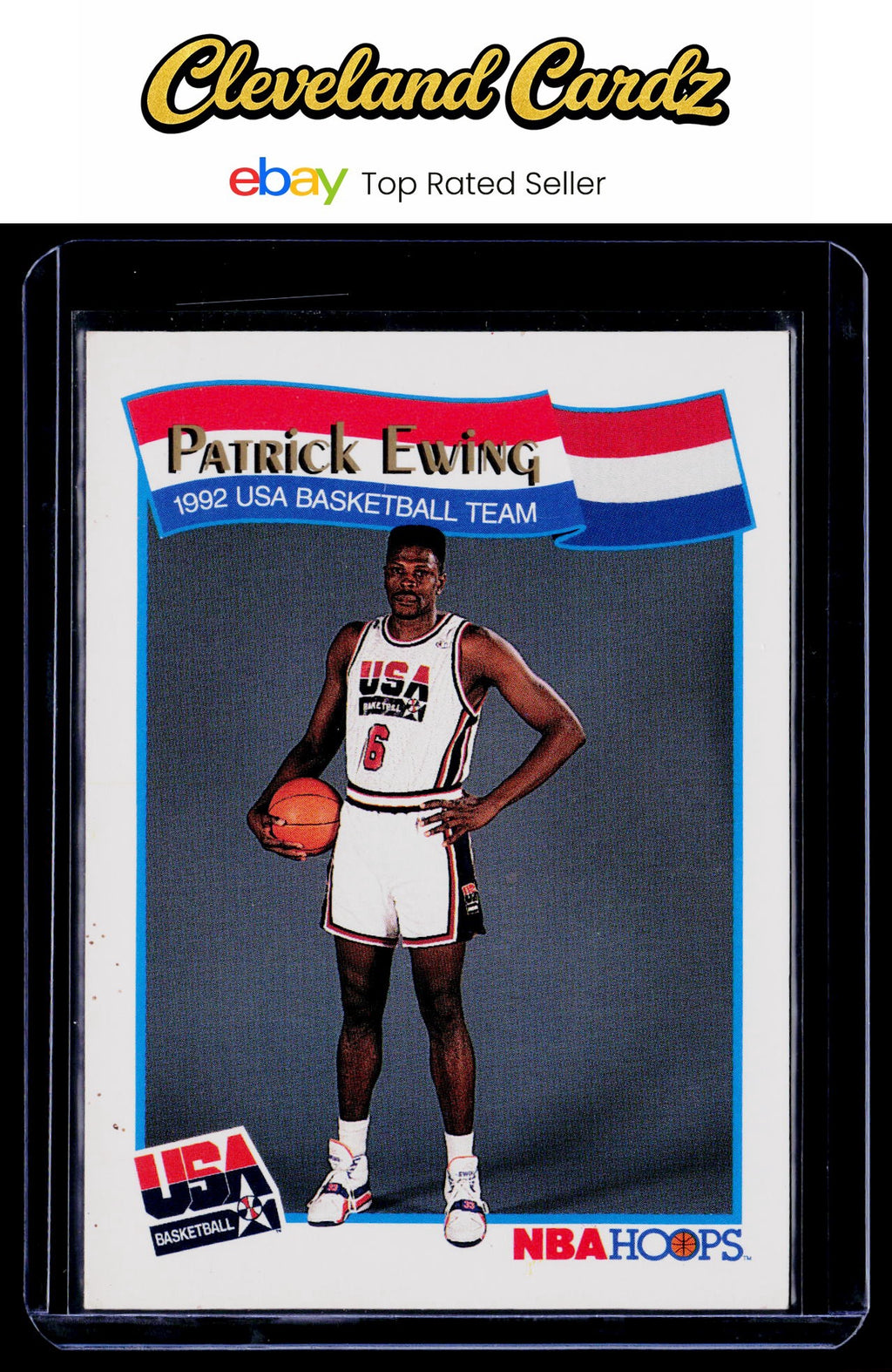 1991-92 Hoops McDonald's #53 Patrick Ewing