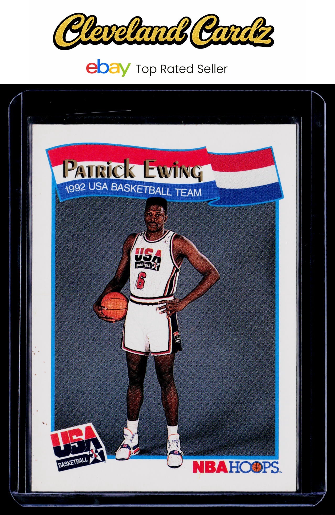 1991-92 Hoops McDonald's #53 Patrick Ewing