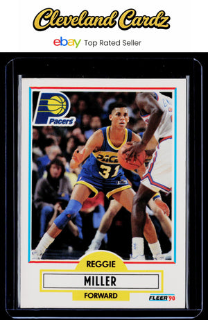 1990-91 Fleer #78 Reggie Miller