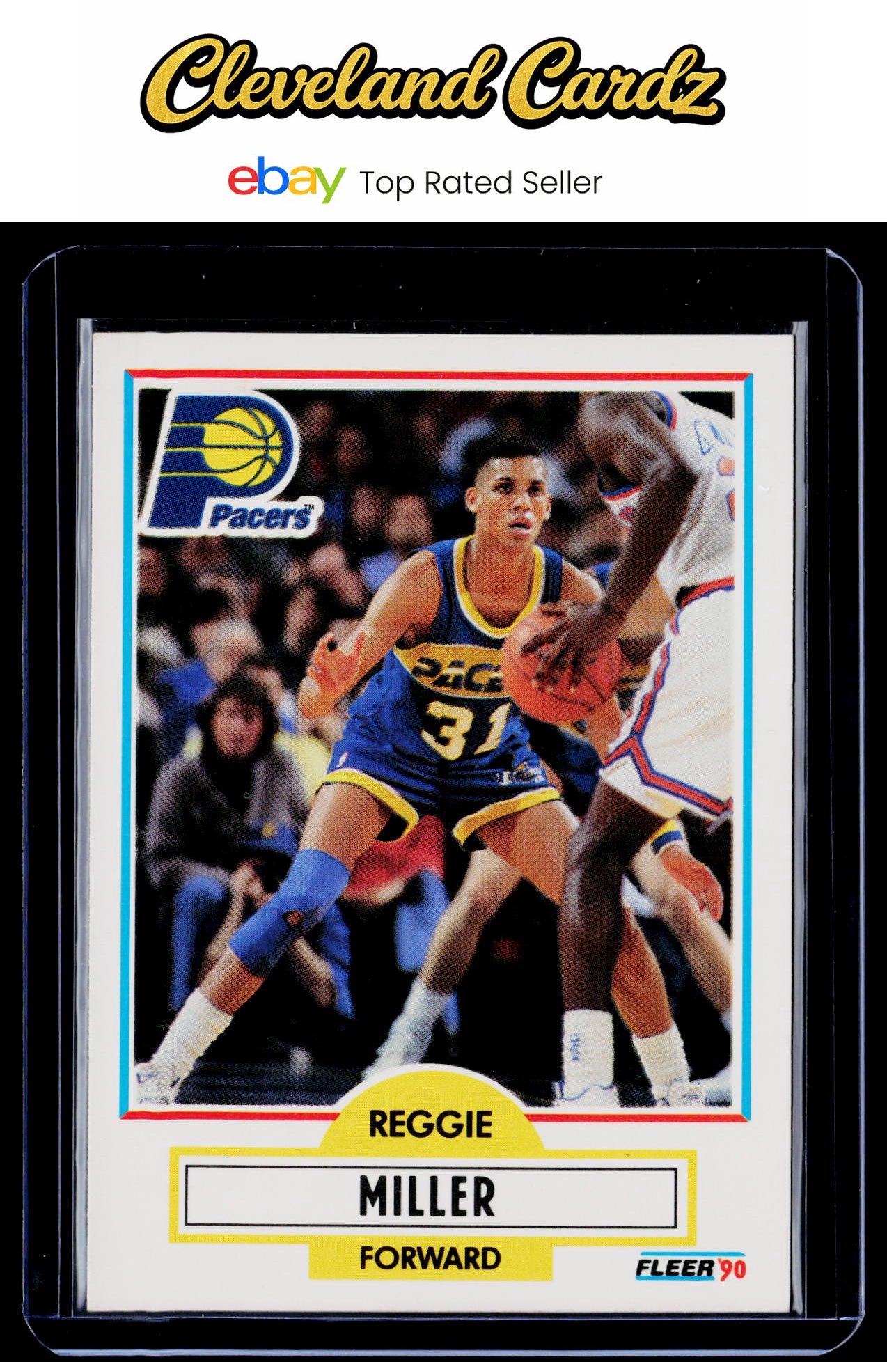 1990-91 Fleer #78 Reggie Miller