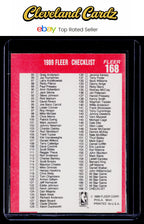 1989-90 Fleer #168 1989 Fleer Checklist