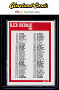 1989-90 Fleer #168 1989 Fleer Checklist