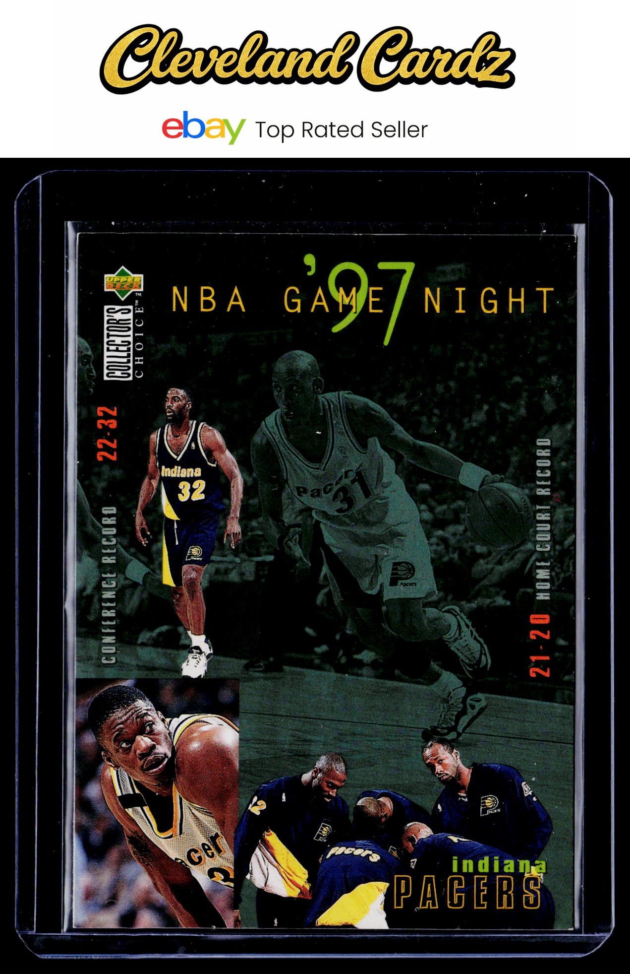 1997-98 Collector's Choice #166 Indiana Pacers