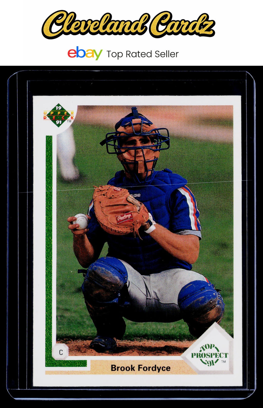 1991 Upper Deck #64 Brook Fordyce RC