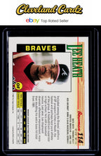 1993 Bowman #114 Lee Heath RC
