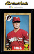 1987 Topps #499 Bruce Ruffin RC