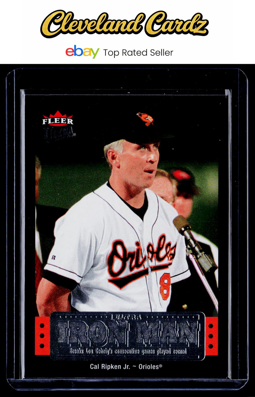 2007 Ultra #UIM-41 Cal Ripken Jr. Ultra Iron Man