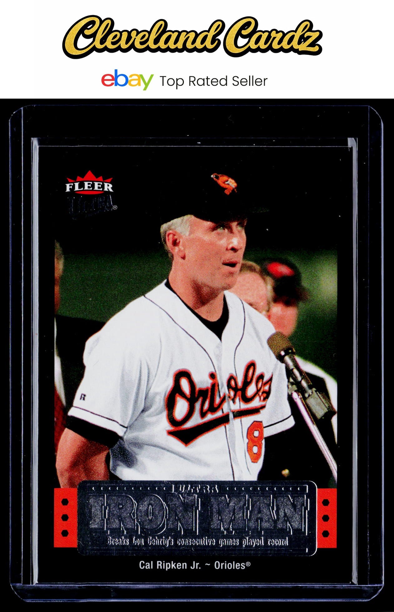 2007 Ultra #UIM-41 Cal Ripken Jr. Ultra Iron Man
