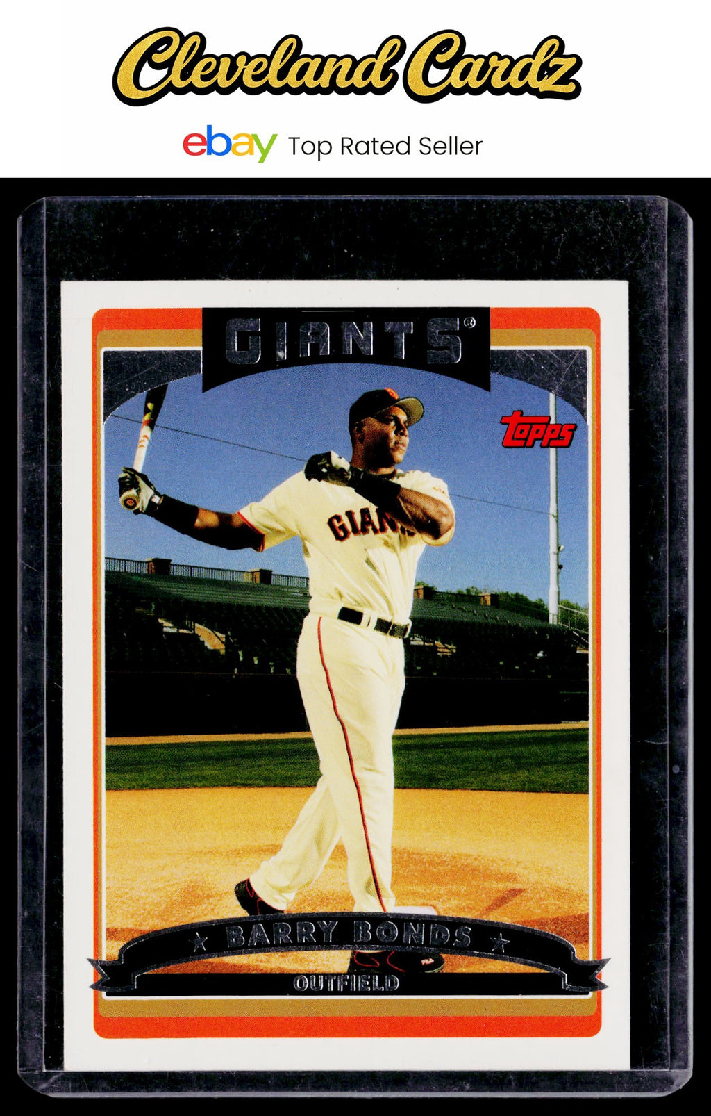 2006 Topps #100 Barry Bonds