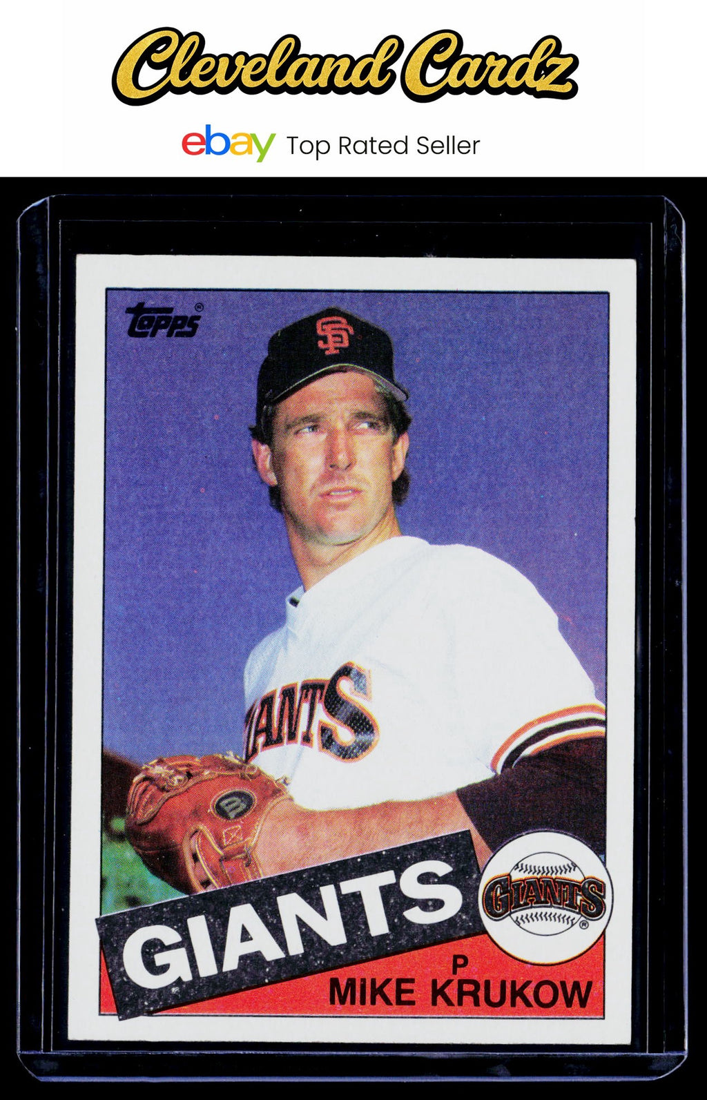 1985 Topps #74 Mike Krukow