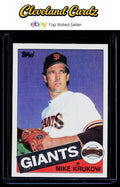 1985 Topps #74 Mike Krukow