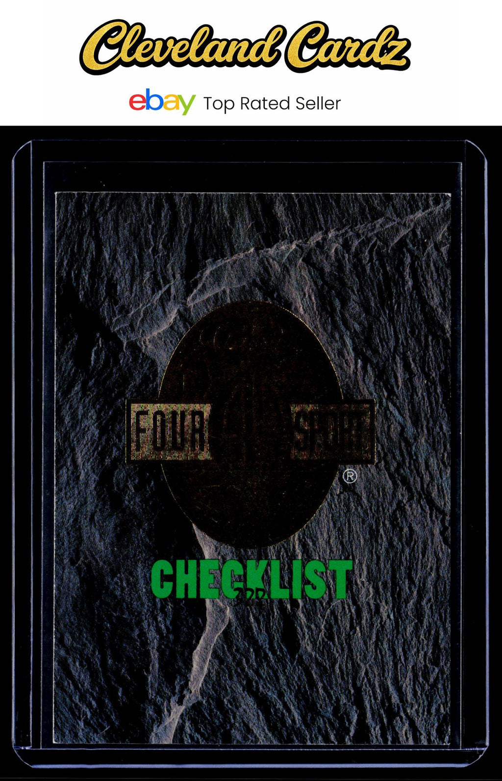 1993 Classic Four Sport #322 Checklist 3: 109-162