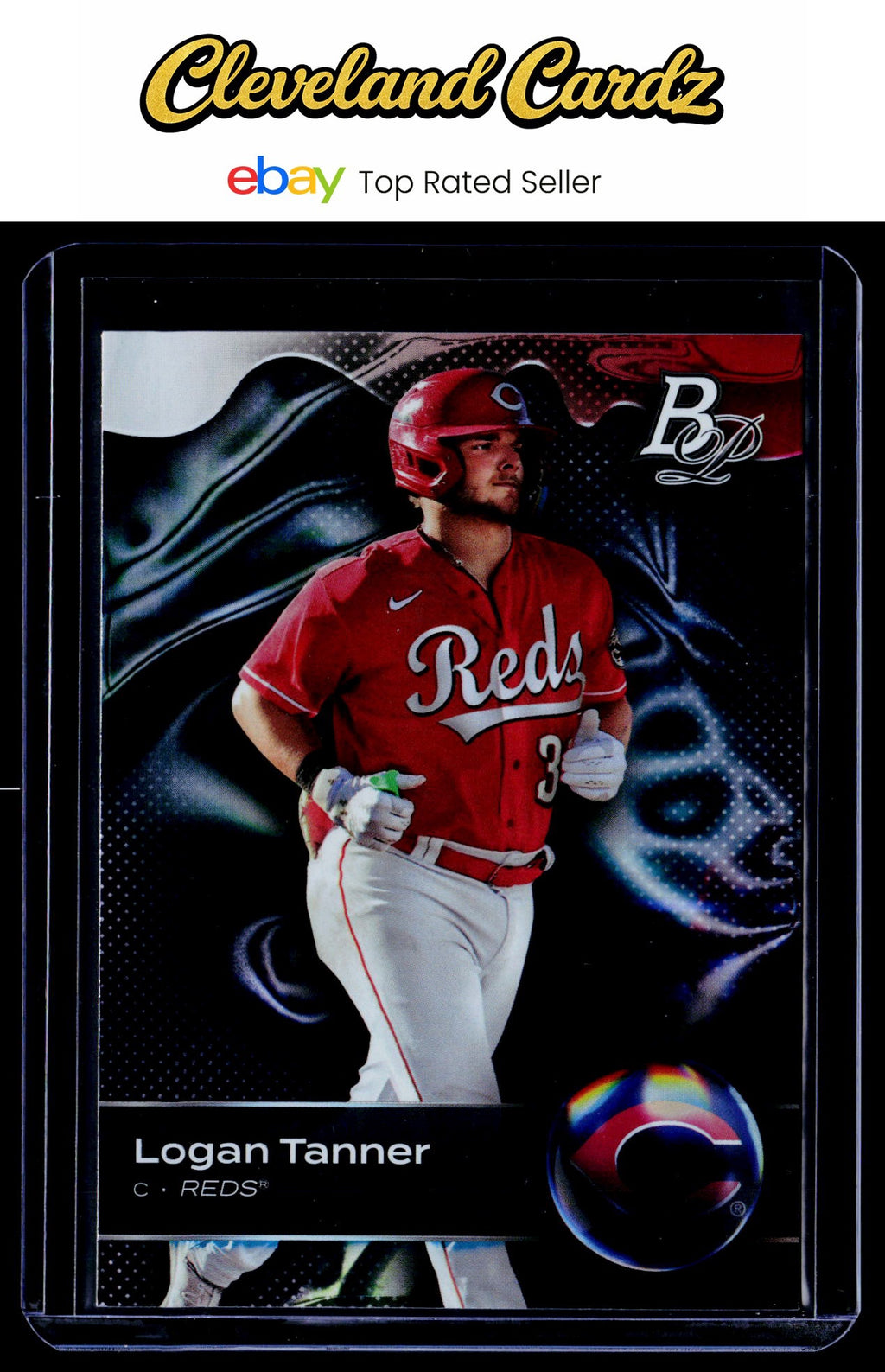 2023 Bowman Platinum #TOP-20 Logan Tanner Top Prospects