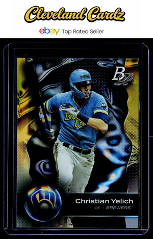 2023 Bowman Platinum #34 Christian Yelich