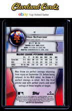 2023 Bowman Platinum #52 Max Scherzer