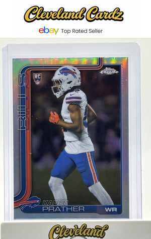 2025 Topps Chrome #394 Kaden Prather Refractor RC